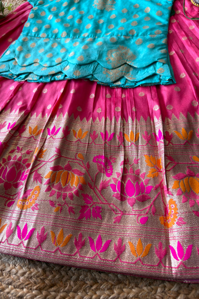 Kids Kalamkari Lehenga SS206
