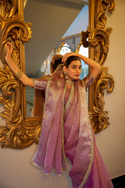 Tissue Shimmer saree SS173