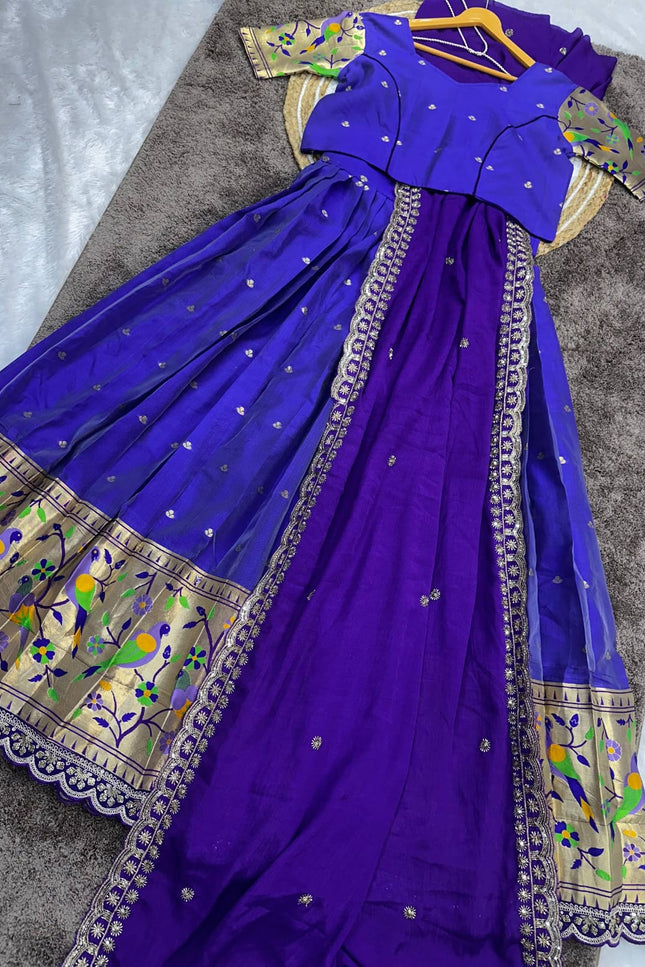 Paithani border lehanga SS200
