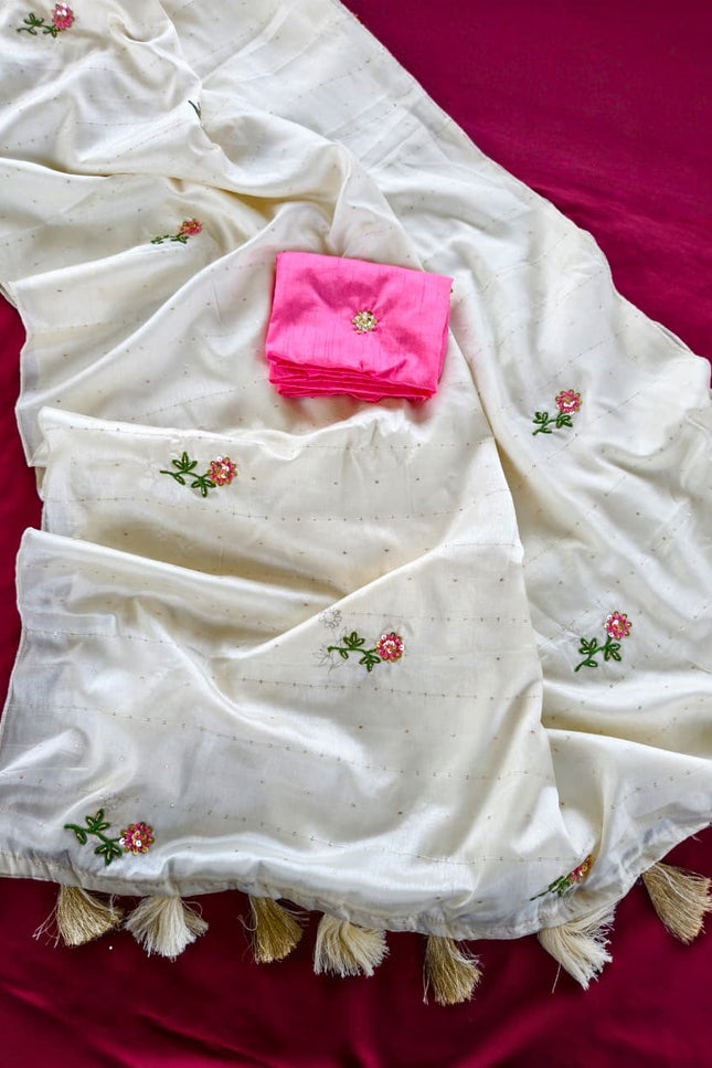 soft viscose shimmer saree  SS225