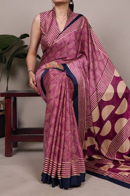 Soft dull silk saree SS175
