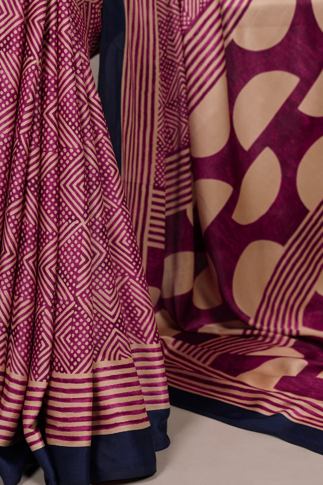 Soft dull silk saree SS175