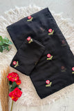 Blouse unstitched' / black