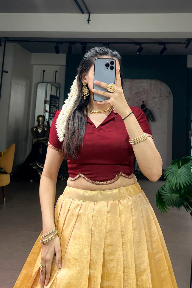 Onam Pavada Set SS192