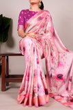 unsitched blouse / pink