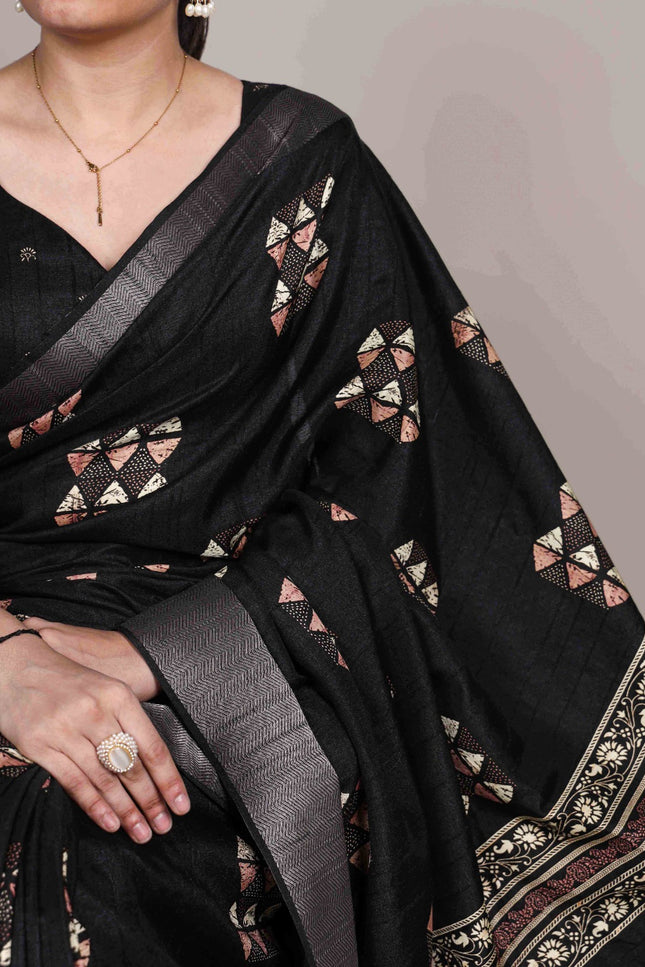 Slub Silk saree SS197