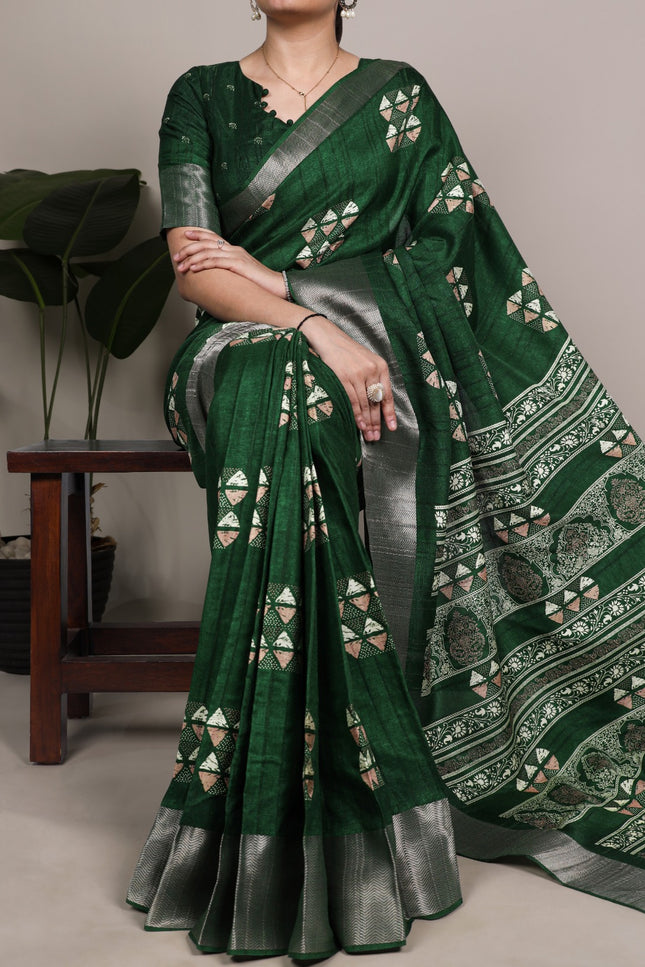Slub Silk saree SS197