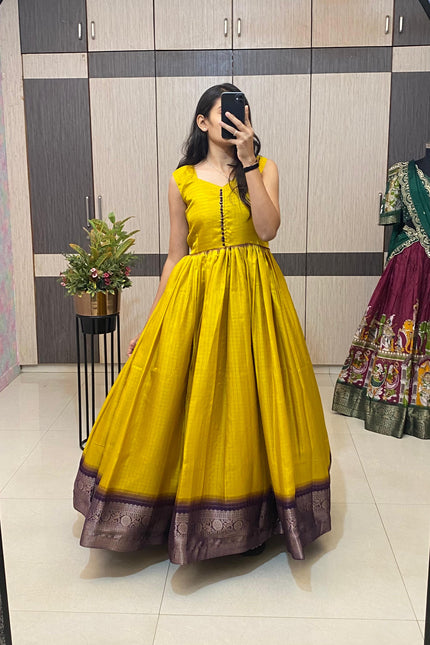 Dola metric checks gown SS207