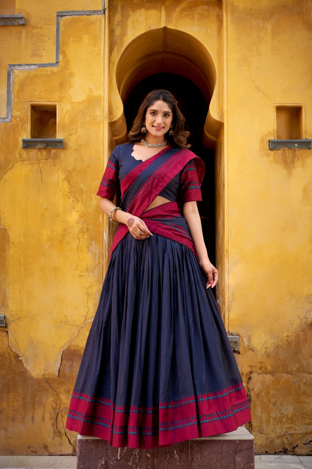 Pure Chanderi lehanga SS228