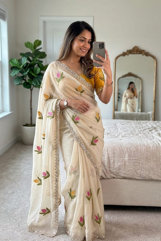 Soft Rangoli silk saree SS216