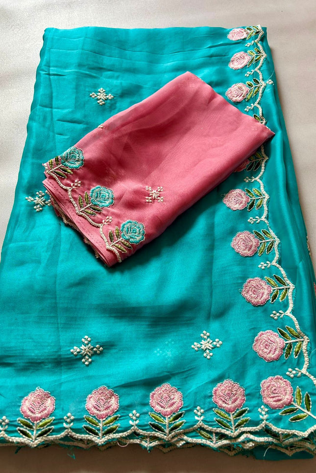 Soft Rangoli silk saree SS212