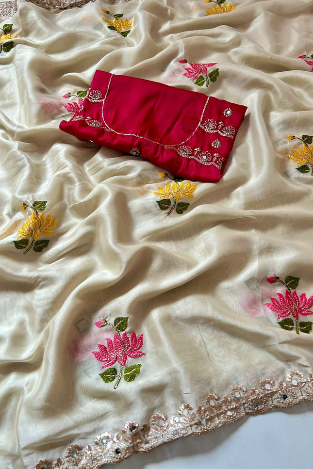 Soft Rangoli silk saree SS220