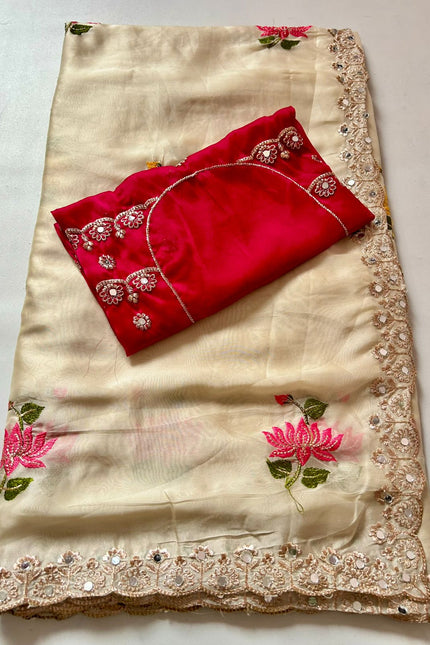 Soft Rangoli silk saree SS220