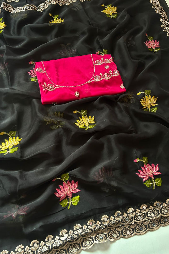 Soft Rangoli silk saree SS220