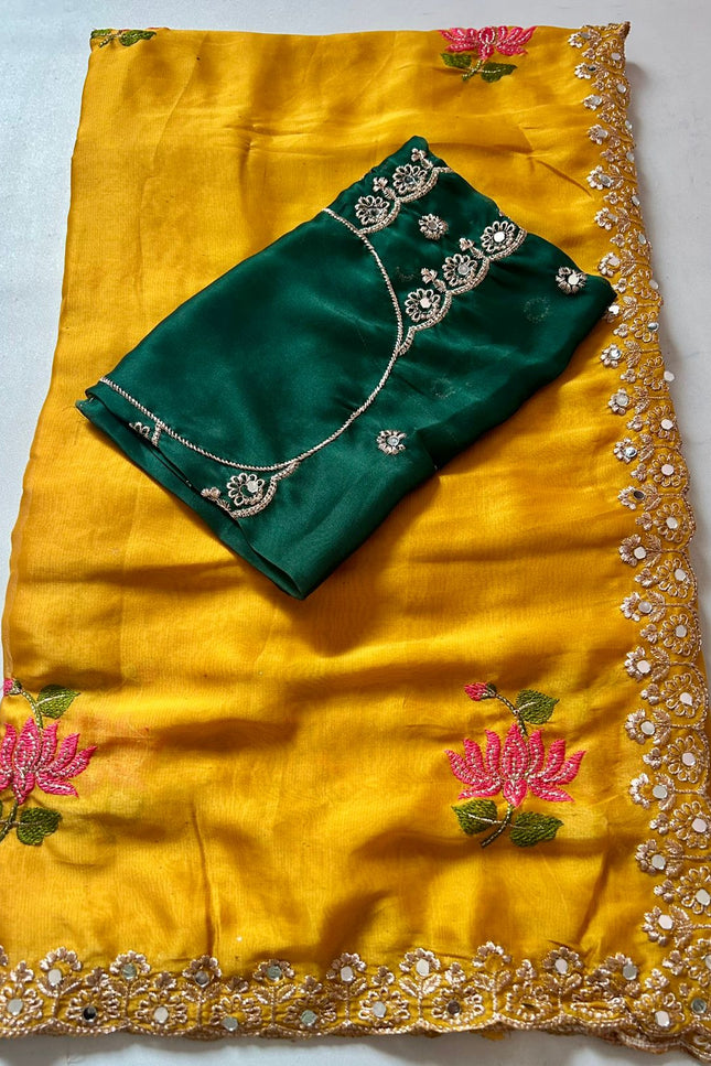 Soft Rangoli silk saree SS220