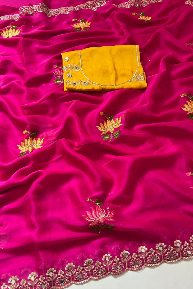 Soft Rangoli silk saree SS220