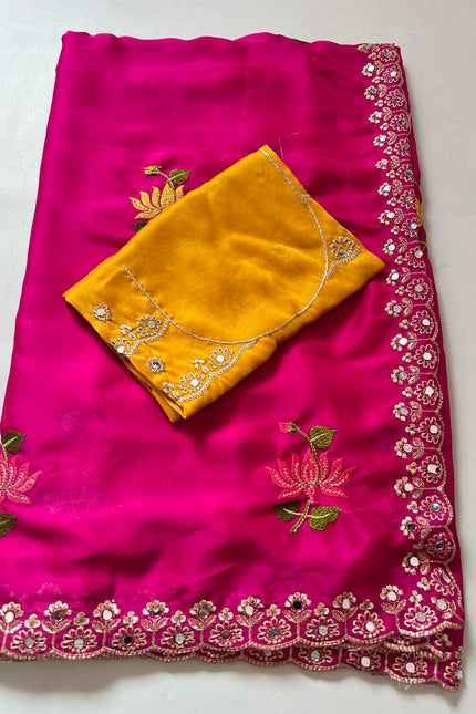 Soft Rangoli silk saree SS220