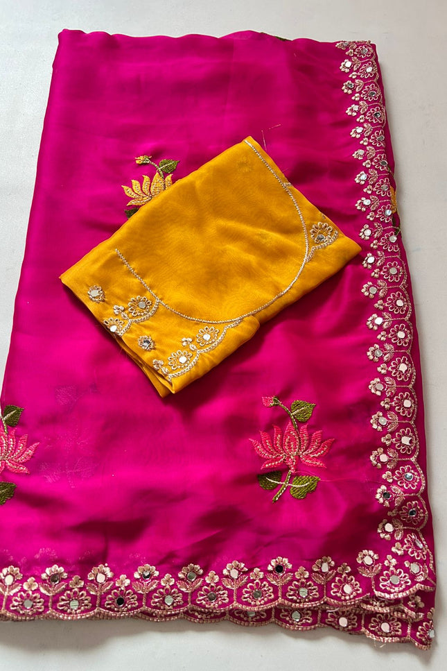 Soft Rangoli silk saree SS220