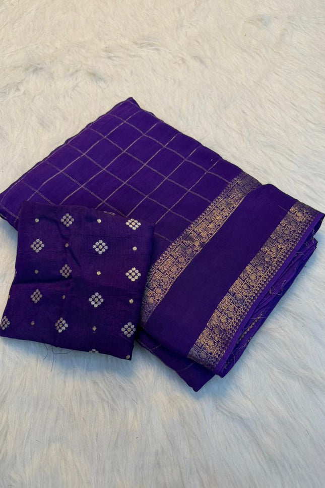 Viscose Georgette saree SS219