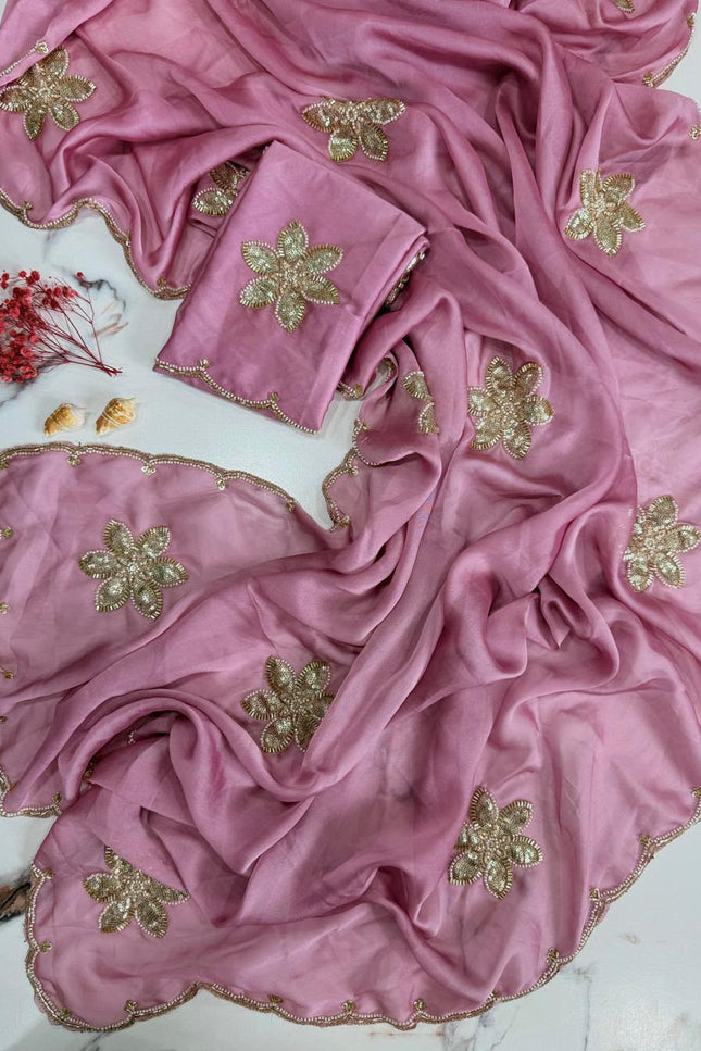 Crush silk saree SS221