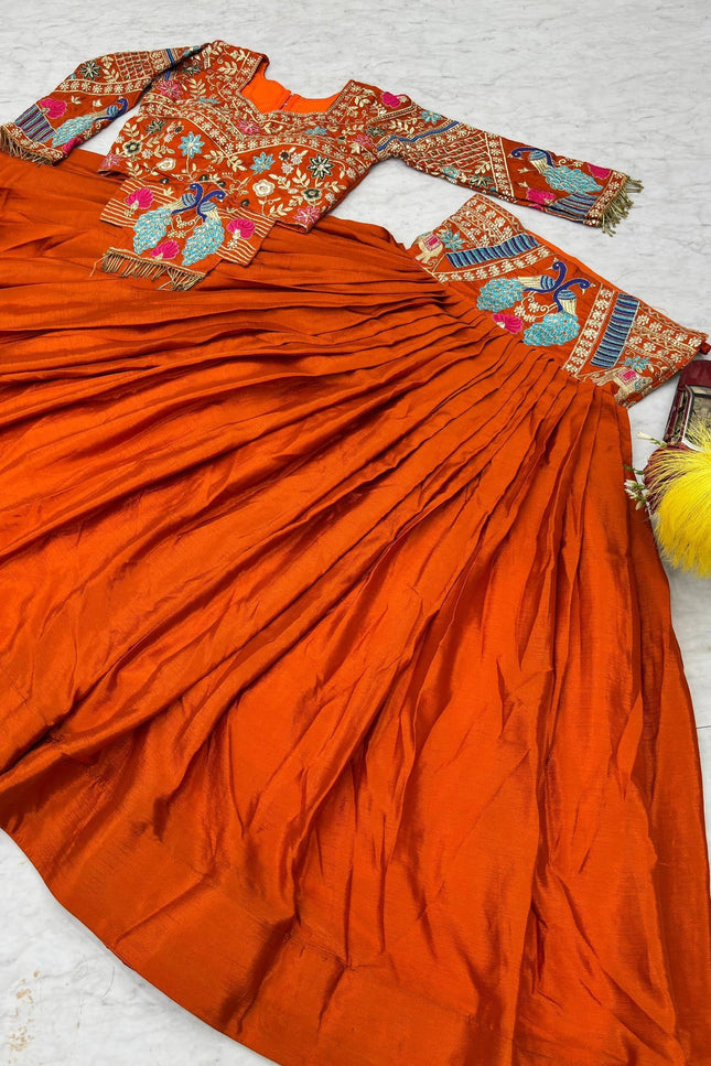 Chinon silk lehanga SS231