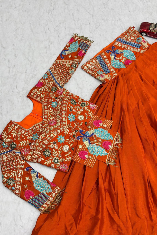 Chinon silk lehanga SS231