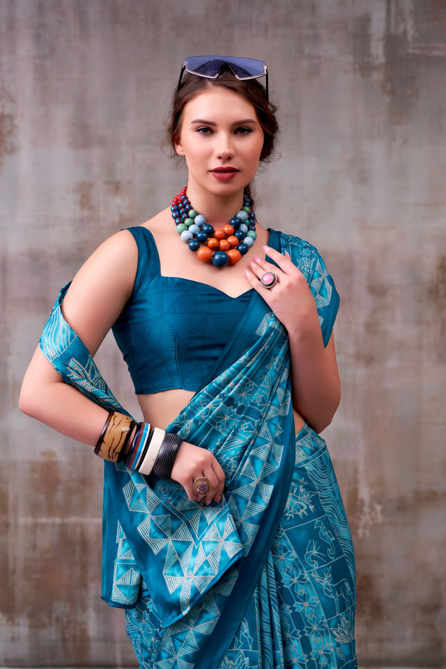 Satin Silk saree SS239