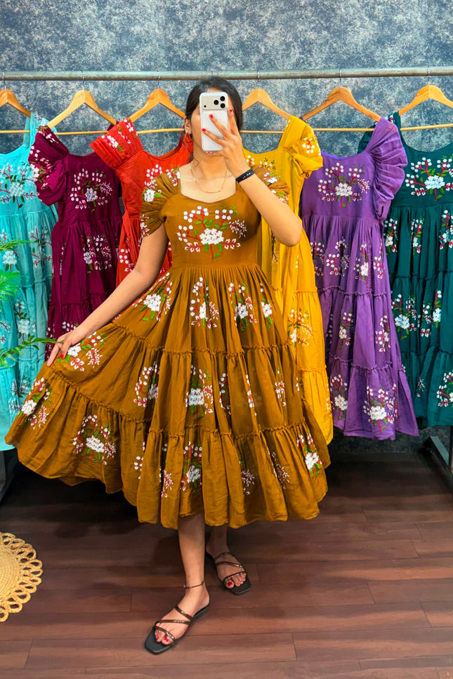 Mull Cotton gown SS236