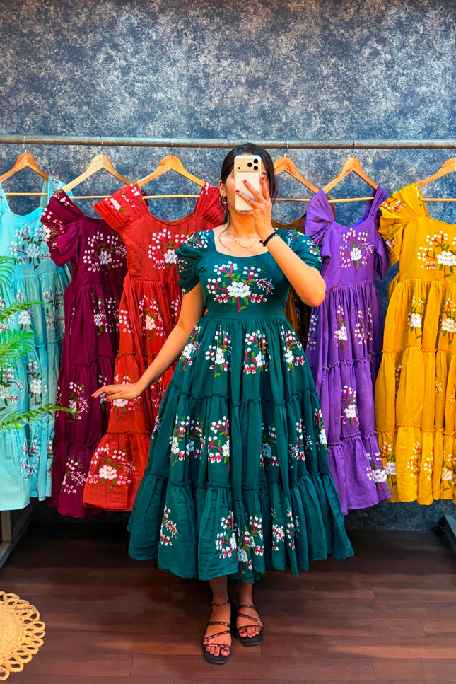 Mull Cotton gown SS236