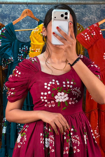 Mull Cotton gown SS236