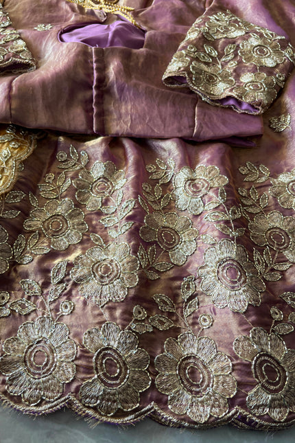 Space silk lehanga SS235