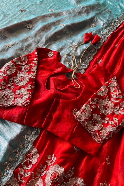 Space silk lehanga SS235