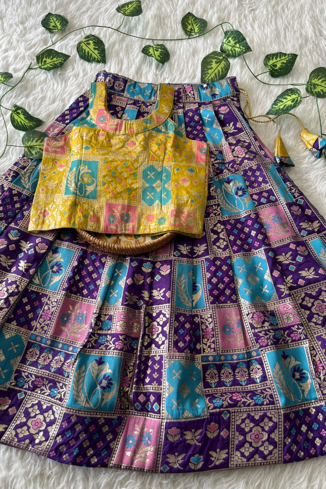 Dola silk kids lehanga SS234
