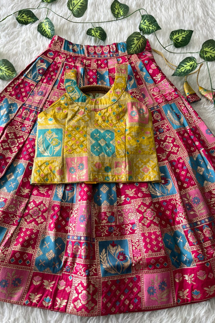 Dola silk kids lehanga SS234