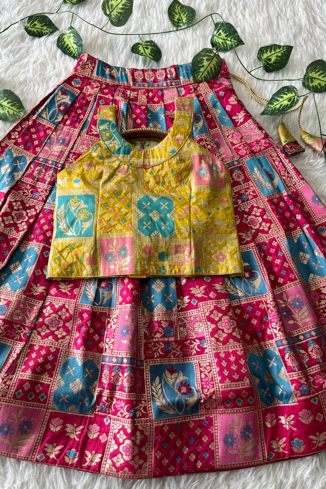 Dola silk kids lehanga SS234