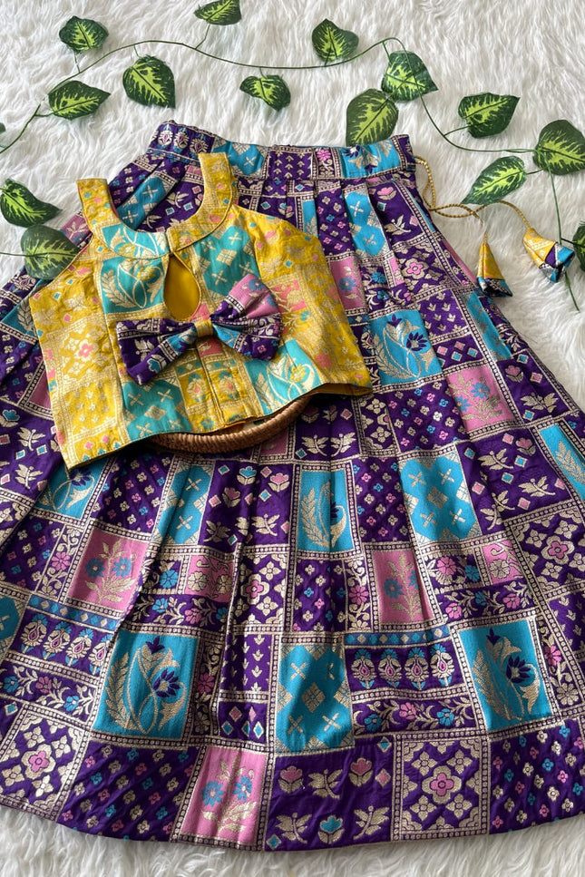 Dola silk kids lehanga SS234