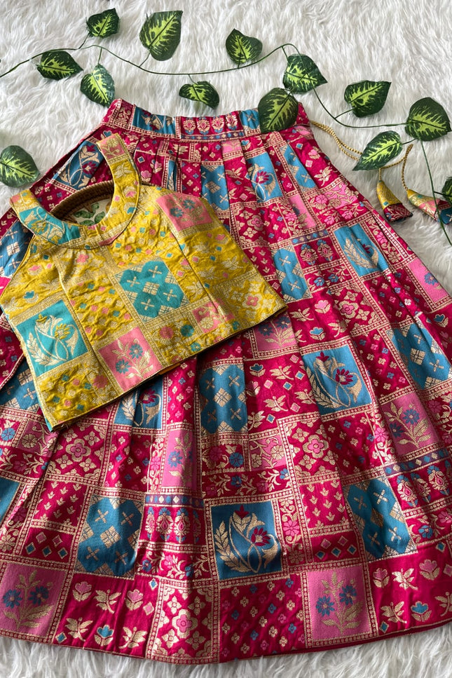Dola silk kids lehanga SS234