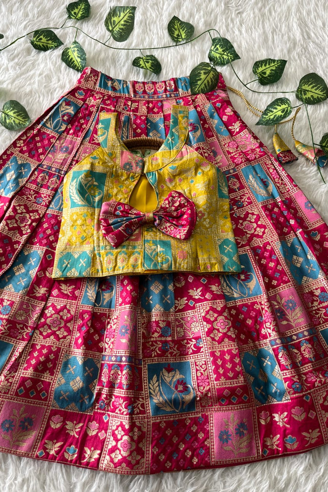 Dola silk kids lehanga SS234