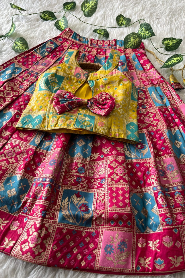 Dola silk kids lehanga SS234