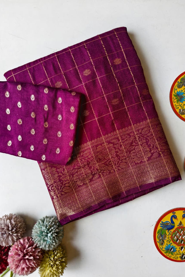 Moonga viscose silk saree SS240