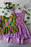 1-3y / Green with purple