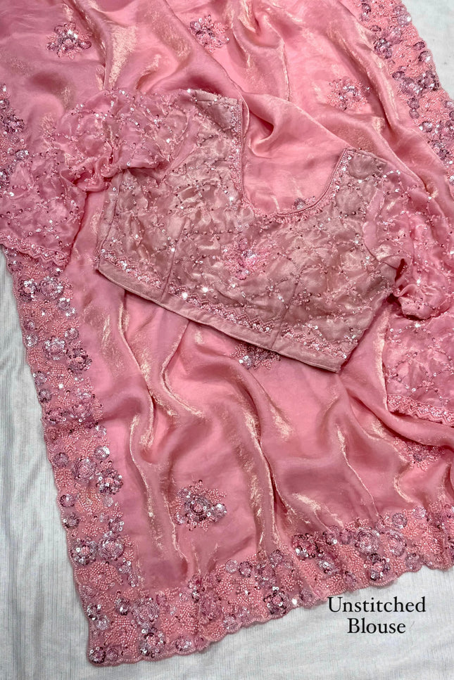 Design-Barbie doll saree SS318