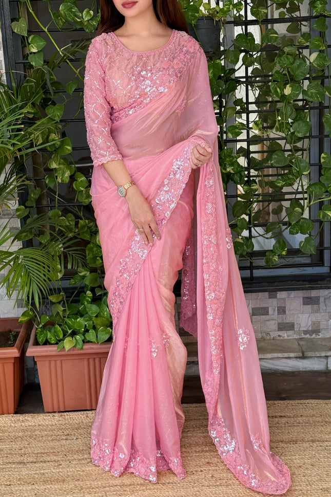 Design-Barbie doll saree SS318