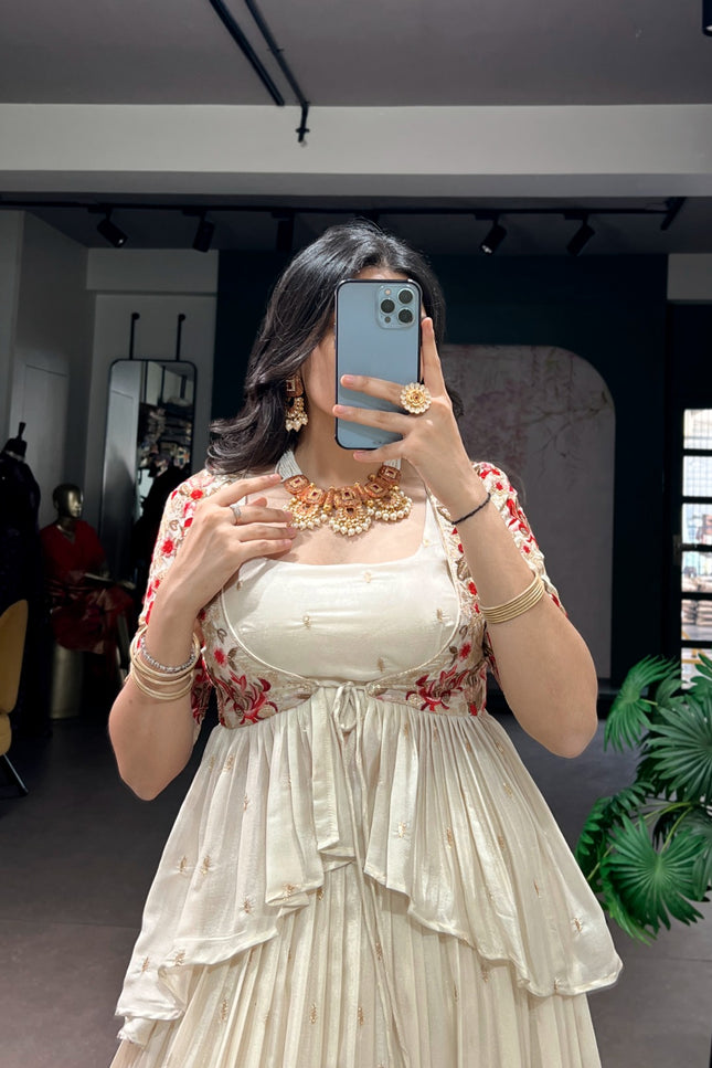 Peplum choli SS266