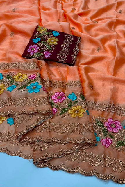 Rangoli silk saree S243