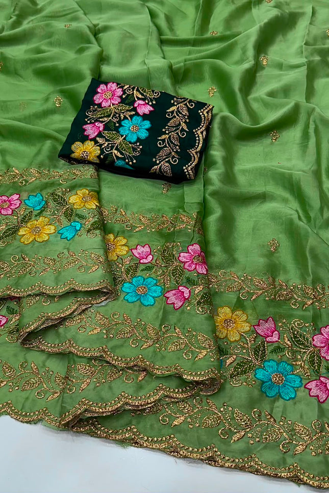 Rangoli silk saree S243