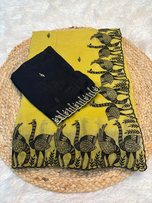yellow & black