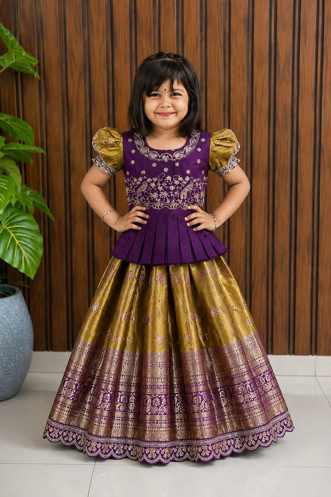 KIDS LEHENGA CHOLI SS255