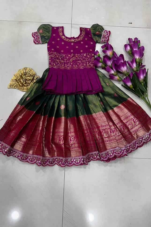KIDS LEHENGA CHOLI SS255