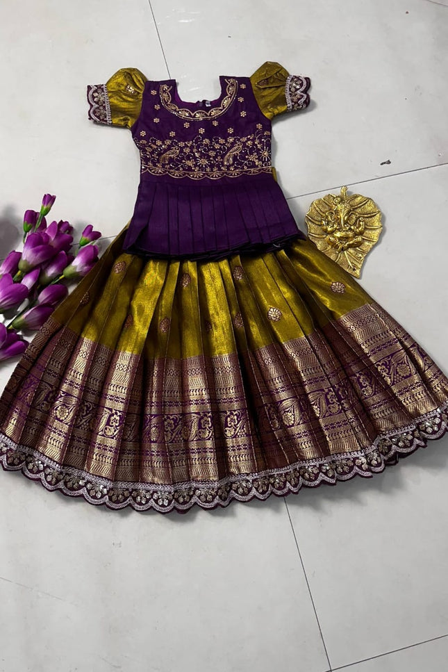 KIDS LEHENGA CHOLI SS255